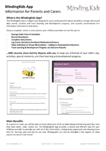 App Information Sheet