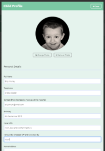 App Child Profile