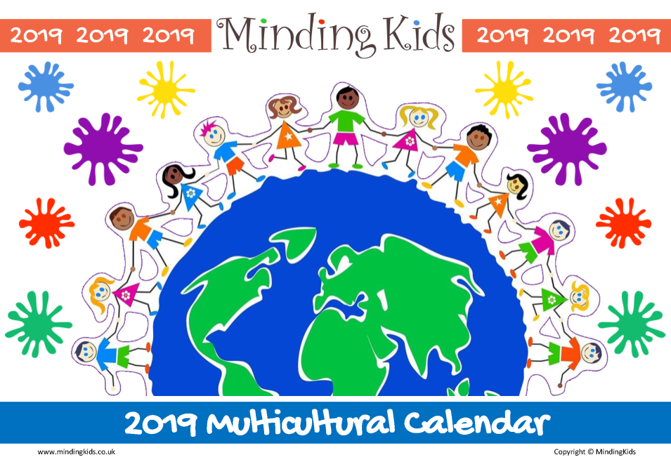 2019 Multicultural Calendar - MindingKids