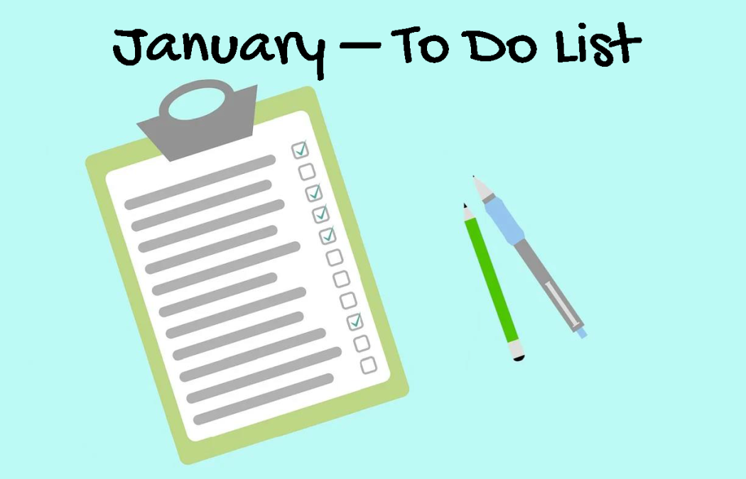 January to do list