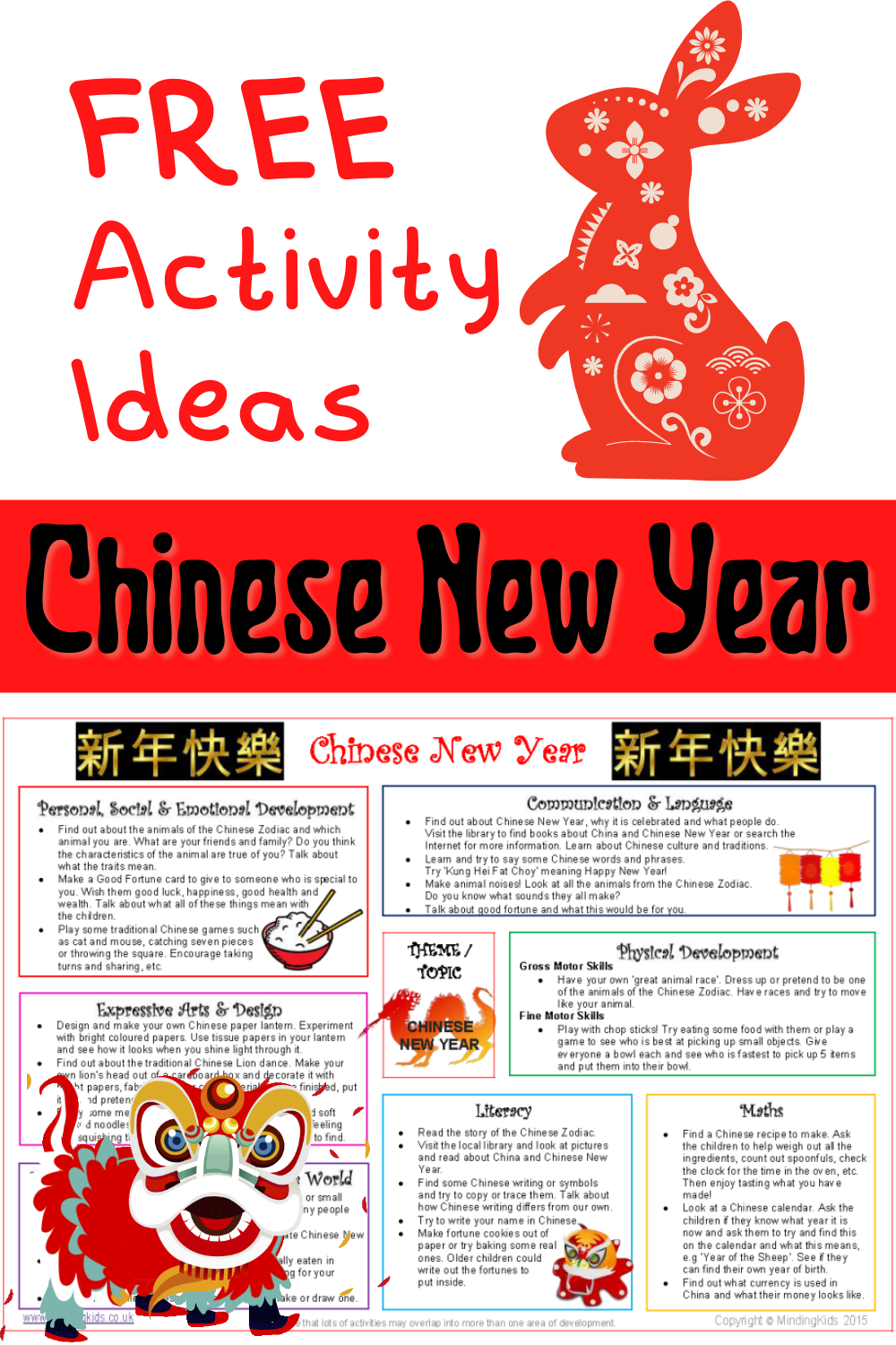 Chinese New Year Activity Ideas