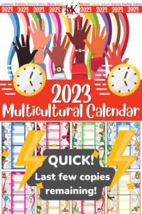 LAST COPIES 2023 Multicultural Calendar