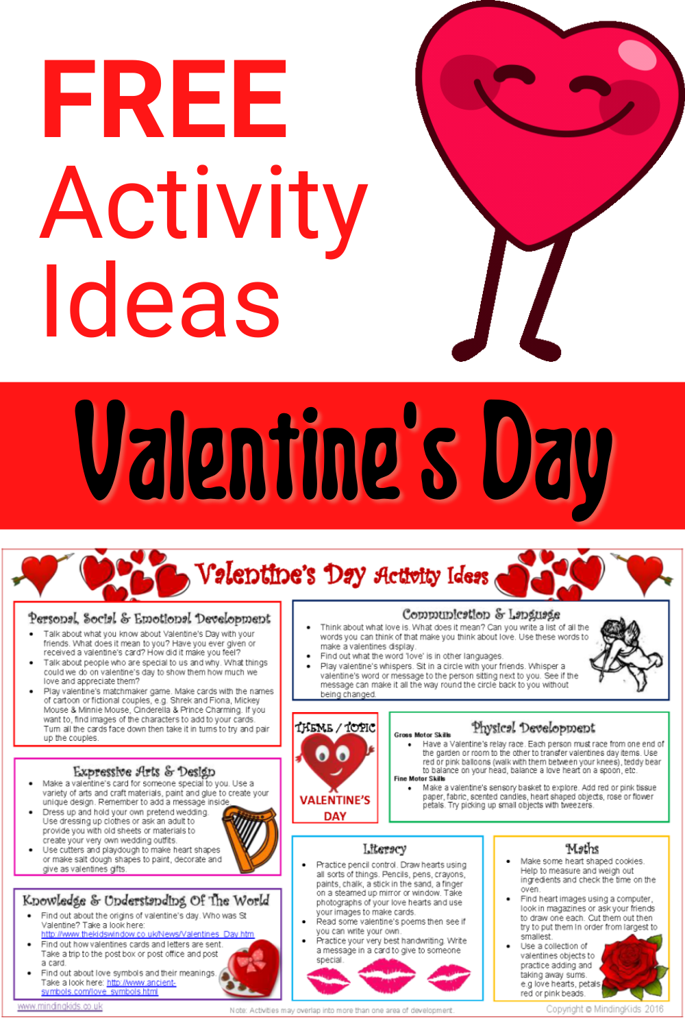 Valentine's Day Activity Ideas