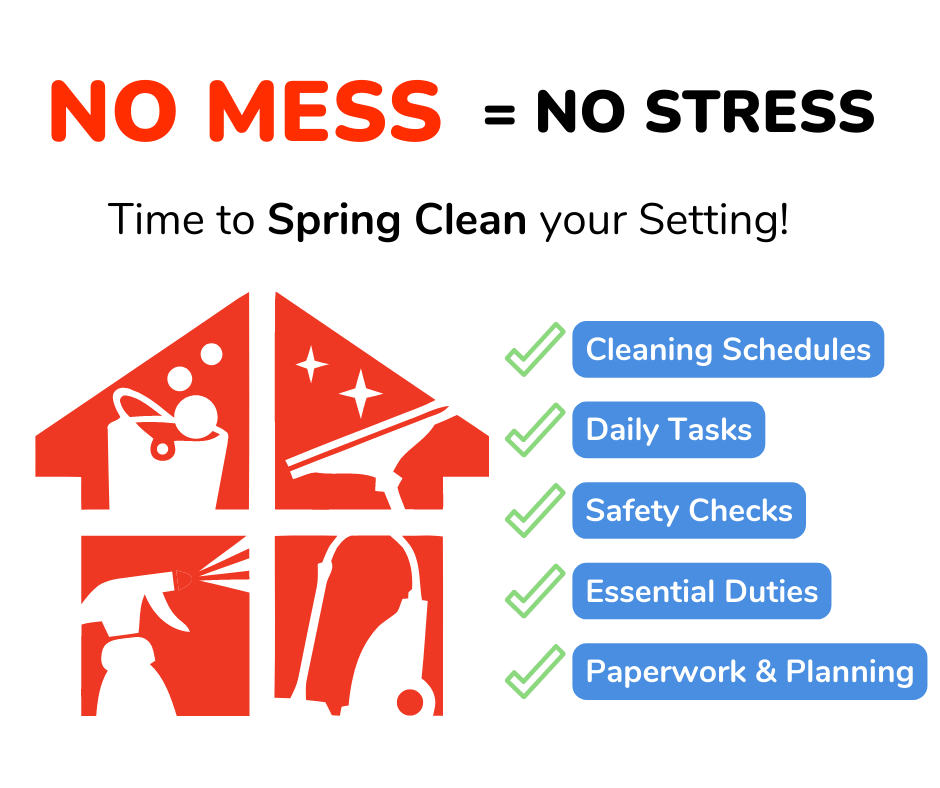 No Mess = No Stress
