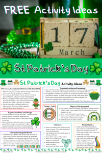 St Patrick's Day Activity Ideas -PINTEREST