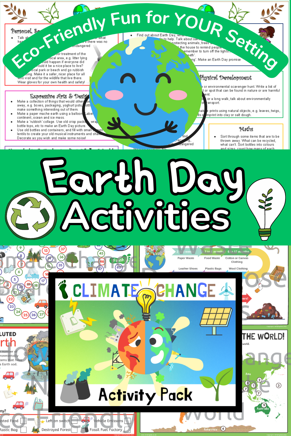 🌍earth Day Activities Eco Friendly Fun For Your Setting Mindingkids