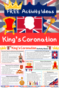 King's Coronation Activity Ideas -PINTEREST