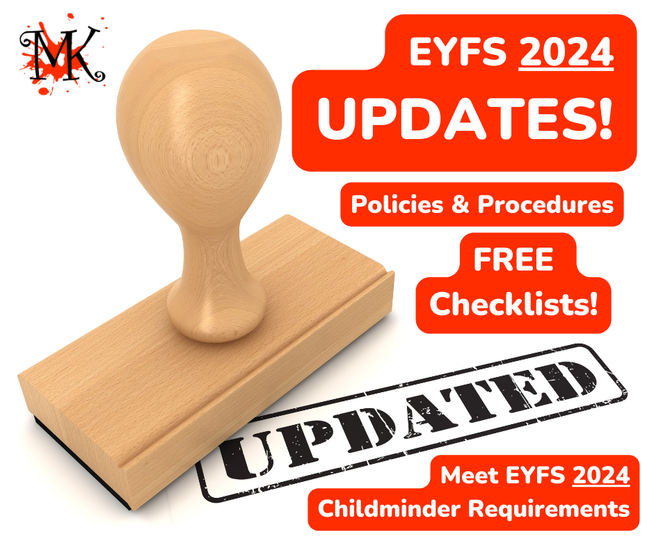 EYFS 2024 UPDATES!