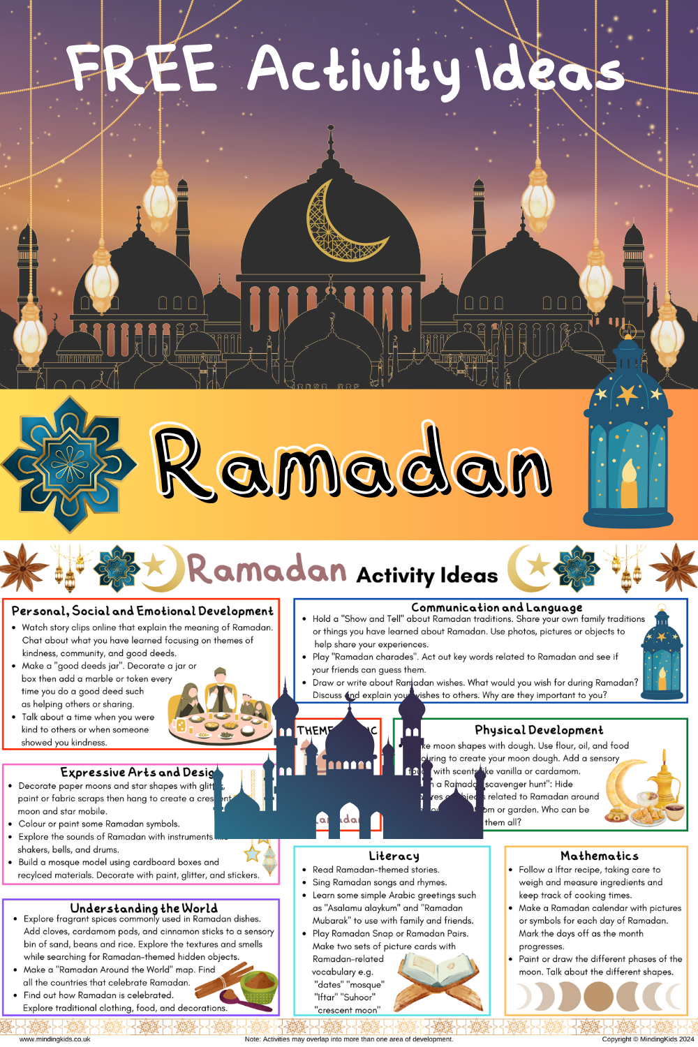 Ramadan Activity Ideas -PINTEREST