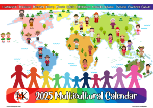 2025 Multicultural Calendar Cover