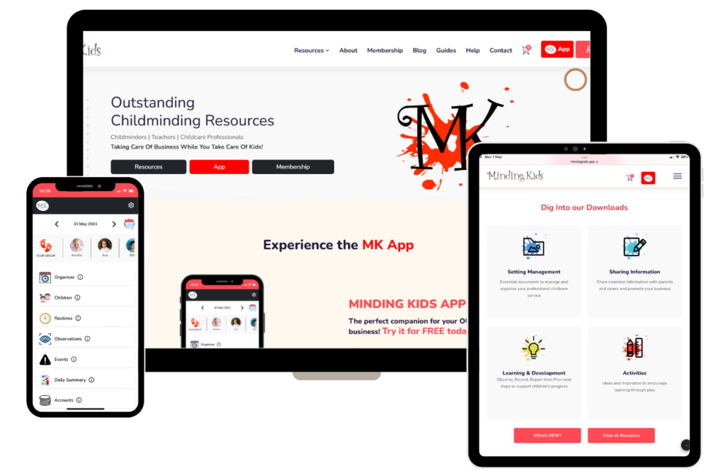 Minding Kids New Platform