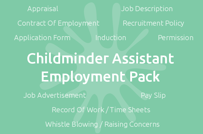 Childminder Assistant Employment Pack