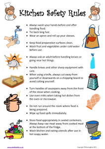 Cooking Safety Rules