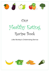 Recipe Book Cover