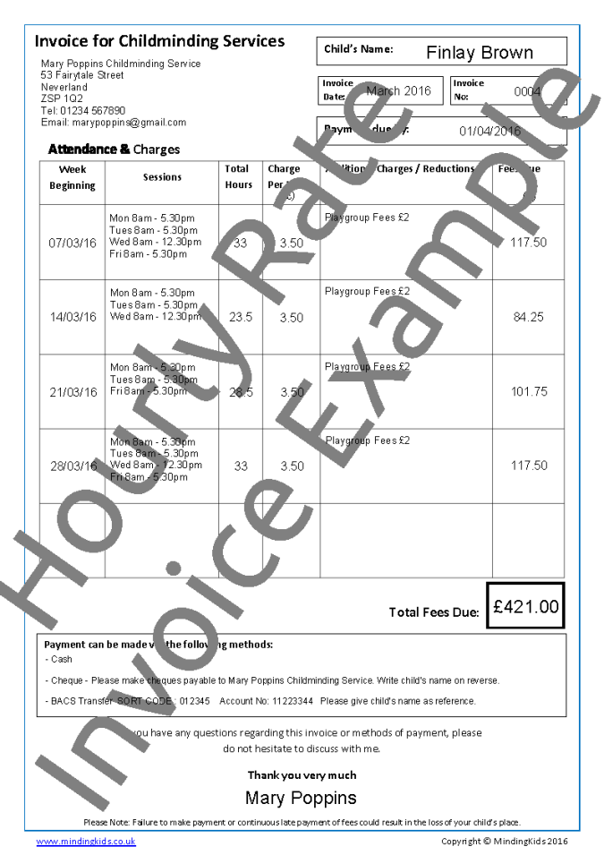 Free order form template