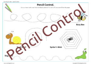 Pencil Control