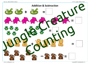 Jungle Creature Counting