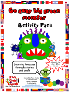 Go away big green monster Activity Pack