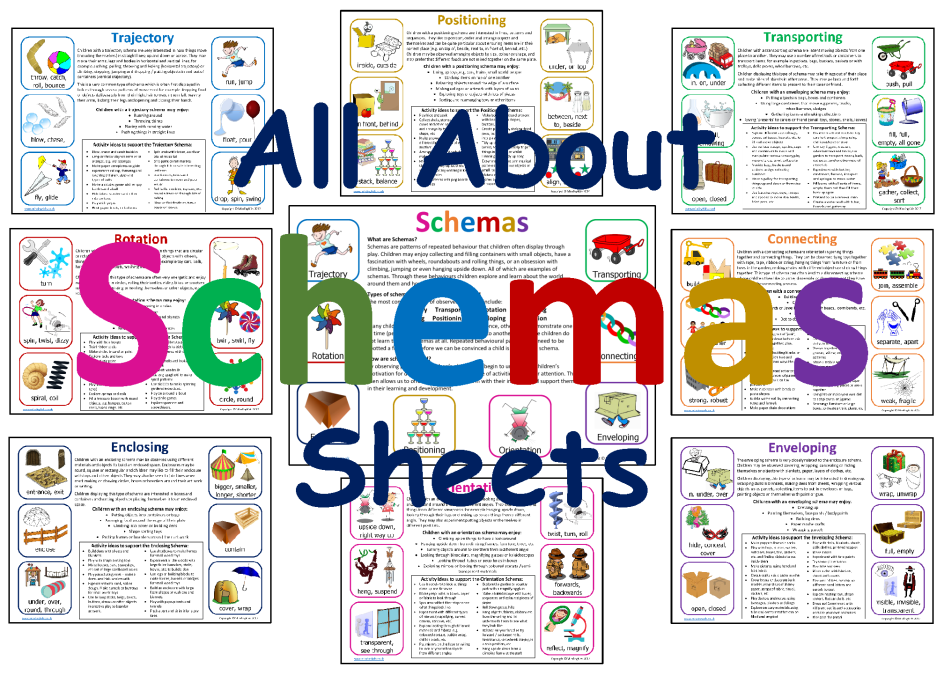 All About Schemas Sheets MindingKids