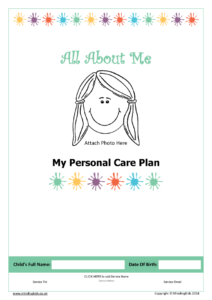 Care Plan cover girl