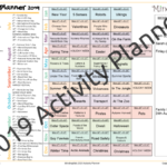 2019 Activity Planner