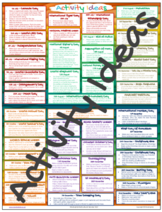 Multicultural Calendar Activities