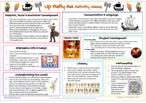 Up Helly Aa Activity Ideas