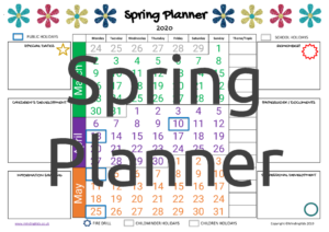 Spring Planner