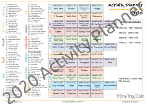 Activity Planner 2020