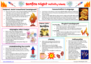 Bonfire Night Activity Ideas