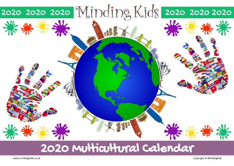 MindingKids 2020 Multicultural Calendar is HERE! MindingKids