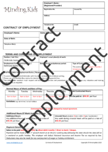 Contract of Employment