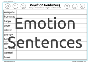 Emotion Sentences