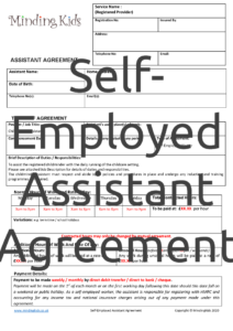 Self-Employed Assistant Agreement