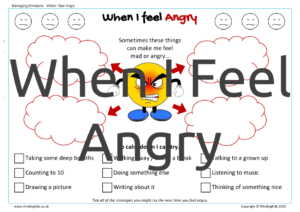 When I feel Angry