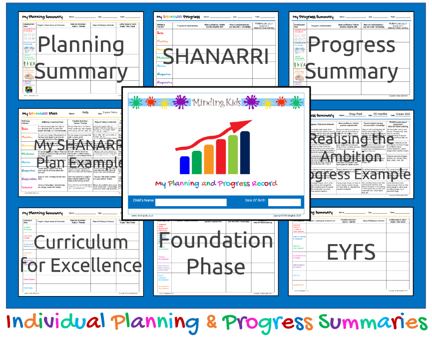 Individual Planning & Progress Summaries