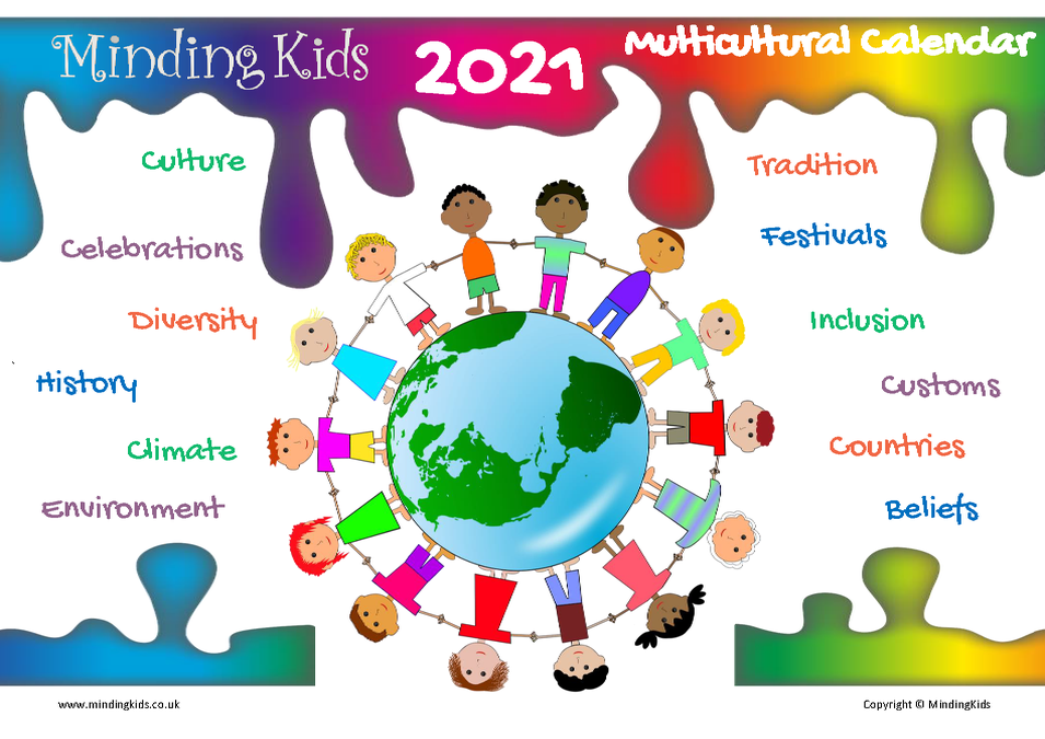 NEW 2021 Multicultural Calendar! - MindingKids