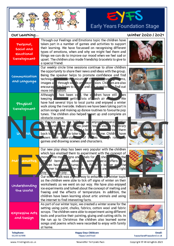 EYFS Newsletter