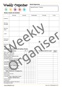 Weekly Organiser