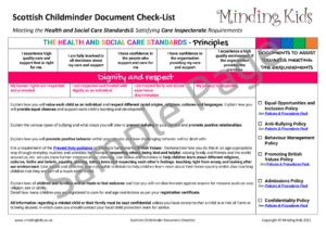 Scottish Childminder Checklist Image 1