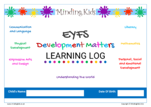 EYFS Learning Log