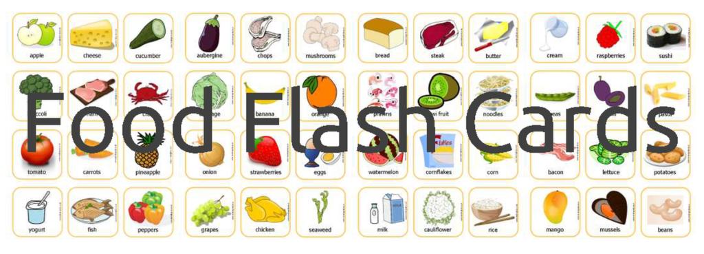 Food Flash Cards