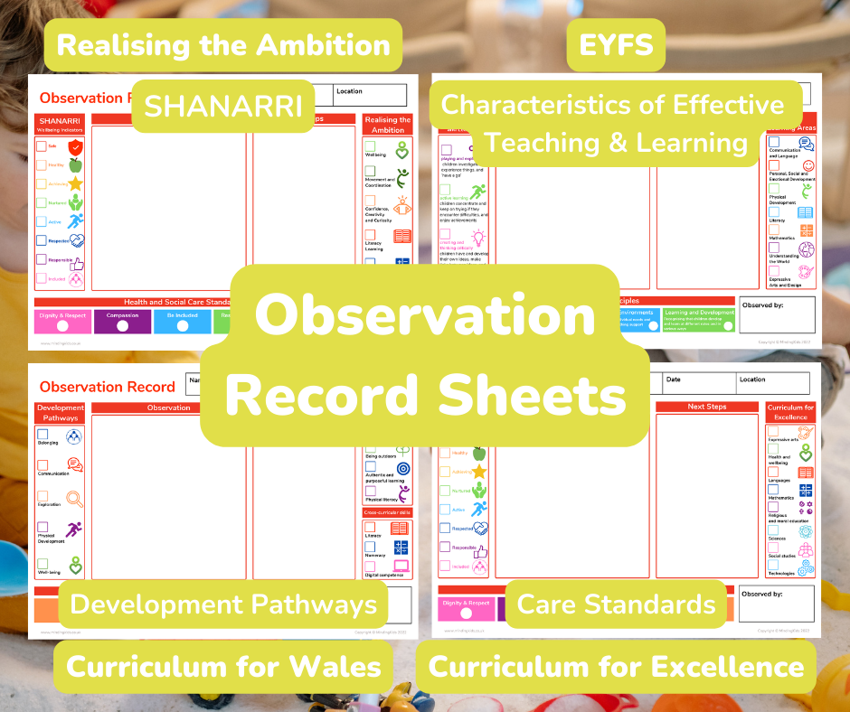 Observation Record Sheets