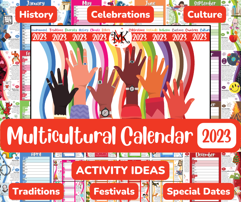 Multicultural Calendar MindingKids