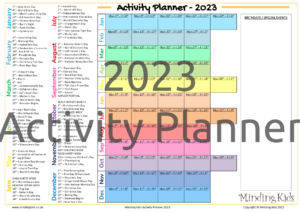 Activity Planner 2023