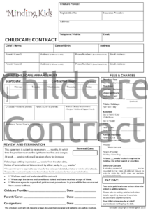 Childcare Contract
