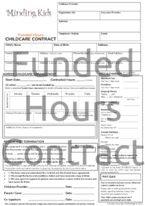 Childcare Contract_Funded Hours
