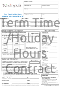 Term Time_Childcare Contract