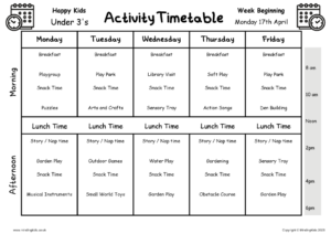 Activity Timetable_EXAMPLE GROUP
