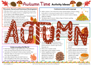 Awesome Autumn Activities - MindingKids